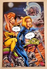 Faro's - Sue Storm, Crystal & Lockjaw Impossible Inhumans - Sui-Cycle Poster picture