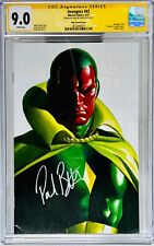CGC Signature Series Graded 9.0 Marvel The Avengers #43 Signed by Paul Bettany picture