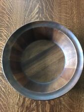 Large Wooden Noritake Serving Bowl/Decorative Bowl picture