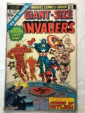 GIANT-SIZE INVADERS #1 Classic Bronze Age Marvel Comics Very Nice Condition picture
