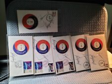 (6) Soviet Cosmonaut signed 1975 First Day Covers: (2) Feb. 11, (4) July 15 picture