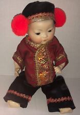 Rare Antique Asian Character Baby Boy Doll  Incised AM353 Circa 1913 Germany 11