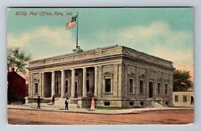 Peru IN-Indiana, Post Office, Antique, Vintage c1912 Postcard picture