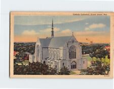 Postcard Catholic Cathedral Grand Island Nebraska USA picture