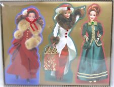 Vintage Hallmark Keepsake Barbie Set of 3 Embossed Greeting Cards, New. picture