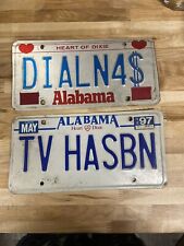 Alabama Vanity License Plate ￼Dialing for Dollars  Tv Has Been WHMA Anniston Al picture