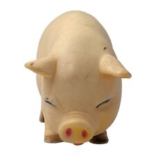 Vintage 1970s Ninohara Japan Rubber Pig picture
