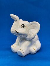 Vintage MCM Glossy Iridescent Elephant Figurine 5