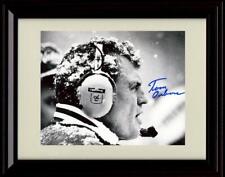 Unframed Tom Osborne Autograph Promo Print - Nebraska Cornhuskers- In the Snow picture