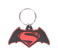DC Comics Batman vs. Superman Logo Soft Touch PVC Keychain picture