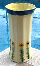 Pfaltzgraff Pistoulet / Royal Haeger Sunflower Umbrella Floor Vase 18