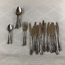 Monogrammed B Flatware 29 Piece Set of Custom Craft Stainless Steel picture