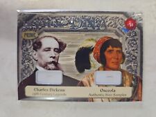 2024 Historic Autograph Co Prime Historic DNA Charles Dickens And Osceola... picture