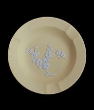 Yellow Wedgwood England Jasperware 4.5” Ashtray Trinket Dish picture