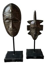 African Style Sculpture Masks (2) By Kirlier Austin 2000 Marcada picture