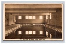 Postcard Bradford Massachusetts Bradford Academy Swimming Pool picture