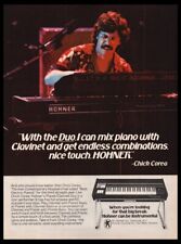 1979 Chick Corea Hohner Duo Keyboard Print ad -Man Cave music décor picture