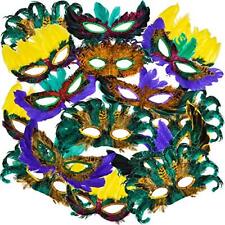 Mardi Gras Masks - (Pack of 50) Bulk Carnival Masquerade Mask Costume Party Supp picture