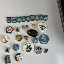 Russian Pin Collection Soviet Union Vintage USSR Approximately 28 From Estate picture