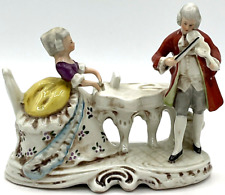 V.E.B. Porzellanfiguren Grafenthal Figurine Piano Violin Players Music Lesson picture