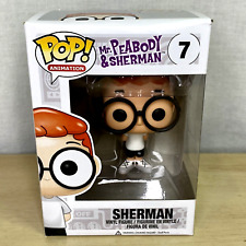 Funko Pop Mr. Peabody & Sherman Sherman 7 Vaulted 2014 Ty Burrell picture