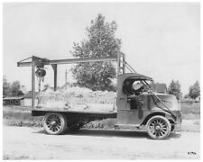 1920s Mack Model AC Flatbed Truck Press Photo 0334 picture