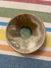 Bill Campbell Pottery 3 1/4” Arts & Crafts Style Trinket Dish - Excellent picture