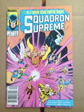 Marvel Comics 1985 Squadron Supreme #1 (#1 In 12 Series) Newsstand picture
