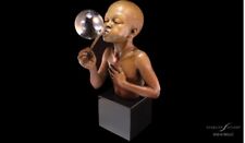 African American Figurines -Summer Days by Thomas Blackshear-BRONZE-VERY RARE picture