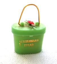 Vintage Advertising STROEHMANN’S BREAD Plastic Rain Bonnet in mini Purse Case picture