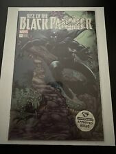 RISE OF THE BLACK PANTHER #1 Stan Lee DNA Ink Signed Rare 2018, Near Mint 9.8 picture