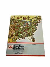 Vtg 1991 State Farm Road Atlas USA Mexico Canada Maps Rand McNally Travel picture