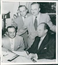 1952 Gov Adlai E Stevenson & Natl Agriculture Cmte Members Politics Photo 6X8 picture
