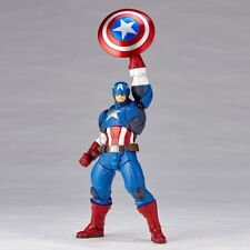 Captain America Amazing Yamaguchi Revoltech Figure ✨USA Ship Seller✨ picture