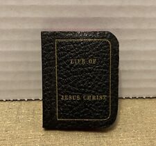 Vintage 1932 Life of Jesus Crist Miniature Child's Bible 1 5/8 x 2 1/16