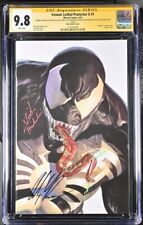 VENOM LETHAL PROTECTOR #1 CGC 9.8 SS ROSS VARIANT VENOM KEY 3 X SIGNED w/ SKETCH picture