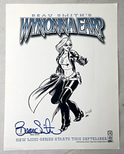 Wynonna Earp by Beau Smith Signed Autographed Promo Art IDW Comics Mini Series picture