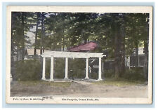 c1920s The Pergola Ocean Park Maine ME Posted Geo R Skillings Postcard picture