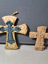 Resin & Wood Crosses 8 & 5.75 in #2828L264 picture