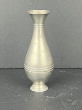 Tumasek Pewter Vase 4” picture