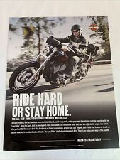 Harley Davidson Dealer Promotional 2 Sided Poster All-New Low Rider Motorcycle picture