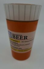 Prescription Pint Beer Glass 16 oz.by Big Mouth Toys Tall Tumbler picture