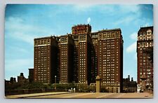 The Conrad Hilton Hotel Chicago Illinois Vintage Posted 1962 Postcard picture