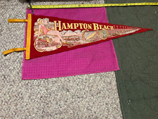 Rare Hampton Beach NH PENNANT Great Boars Head THE CASINO Connecting Salisbury picture