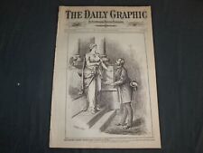 1874 JANUARY 5 THE DAILY GRAPHIC NEWSPAPER - GEORGE H. WILLIAMS - NT 7641 picture