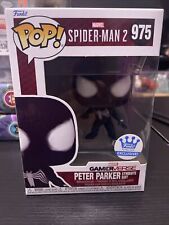 Funko PopVinyl:Peter Parker Symbiote Suit - Funko (Exclusive) #975 W/PROTECTOR picture