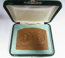 Antique Imperial Japanese Emperor Hirohito Wedding Plate 1924, Mint Bureau Made picture