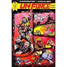 U.N. Force #4 in Near Mint minus condition. Caliber comics [e. picture