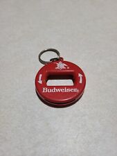 Lot Of 2  Budweiser Beer Anheuser-Busch Bev Key 3 in 1 Bottle Opener Keychain picture