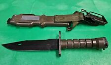 Lan-Cay M9 Bayonet w/ Scabbard - Ships Fast - Lancay - Black and Olive Color picture